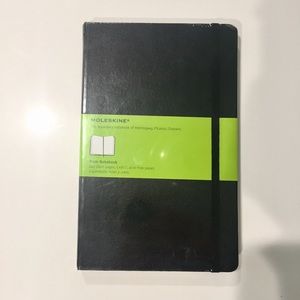 NEW Moleskine plain pages notebook 5 x 8.5”